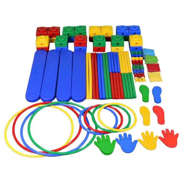 bộ đồ chơi vận động thể chất, giữ thăng bằng, 114 chi tiết (2)