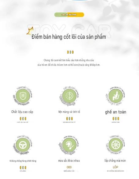 xe chòi chân ô tô thanh chống tròn, xe chòi chân thanh lịch (10)