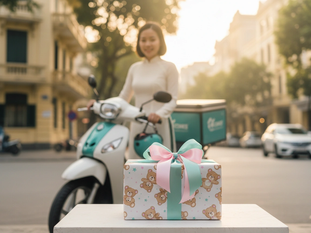 Quà tặng sinh nhật cho bé được giao tận tay nội thành Hà Nội