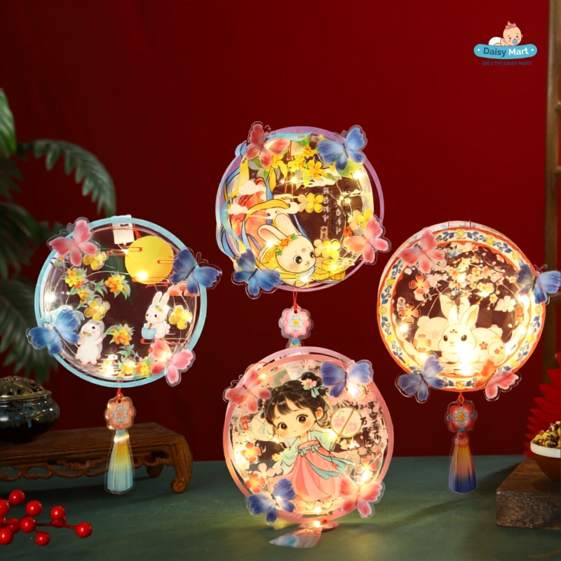 Đèn trung thu cánh bướm, đèn trung thu 3D