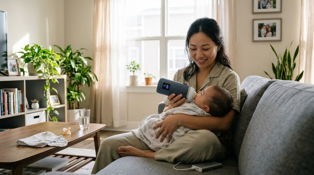 Công dụng và lợi ích của túi ủ sữa cầm tay đối với trẻ sơ sinh
